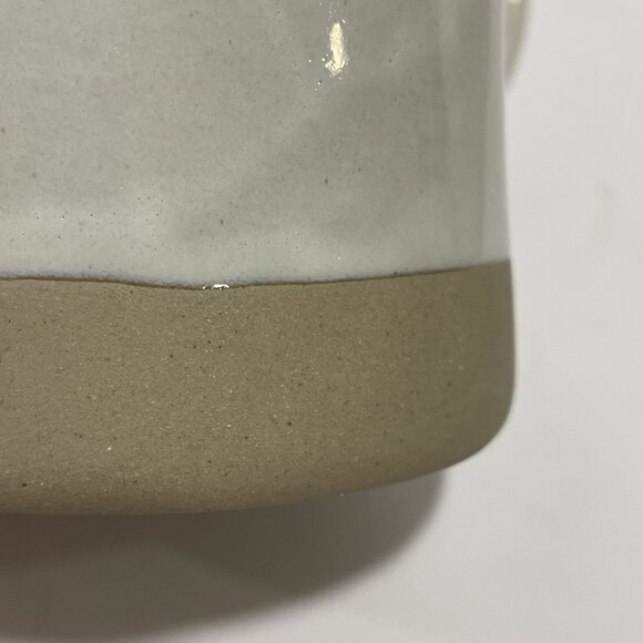 Hearth & Hand Magnolia Stoneware "Get After It" Coffee Cup Mug Bottom Raw Finish - Picture 7 of 16